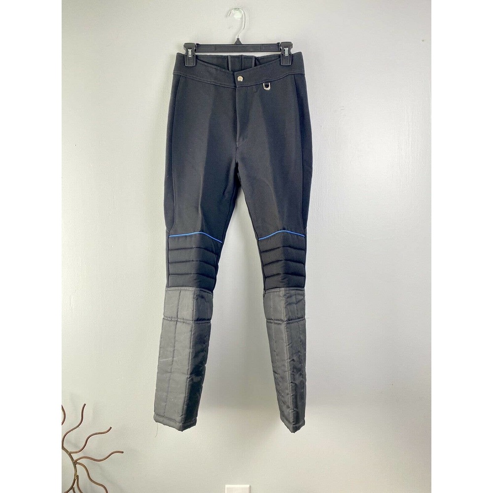 Men's Black and Blue Pants